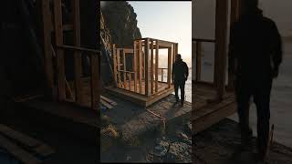 Building a Cliff-Edge Stilt House Over the Ocean