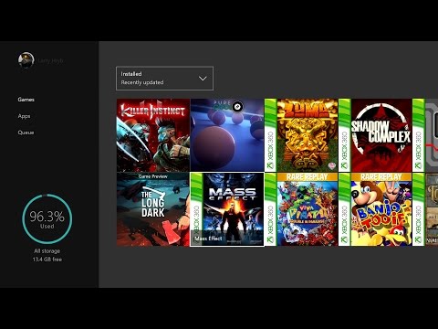 Backward Compatibility on the New Xbox One Experience