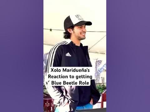 WATCH: Here's Xolo Maridueña's Emotional Reaction to Landing 'Blue