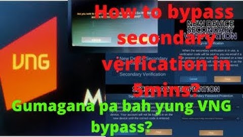 How to bypass verification code MobileLegends #2 #mobilelegends