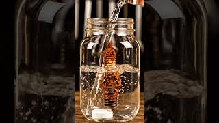 Water is a natural solution to remove rust from this object.
