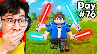 I Survived 100 DAYS in LEGO Fortnite Star Wars