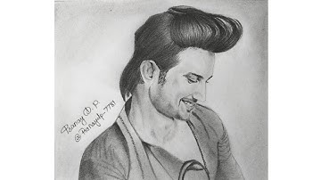 Sushant Singh Rajput | Pencil sketch | Time lapse #RIP #SSR #pranaydpart