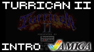 Turrican II Intro - Commodore Amiga 1080p 50fps | How To Retro
