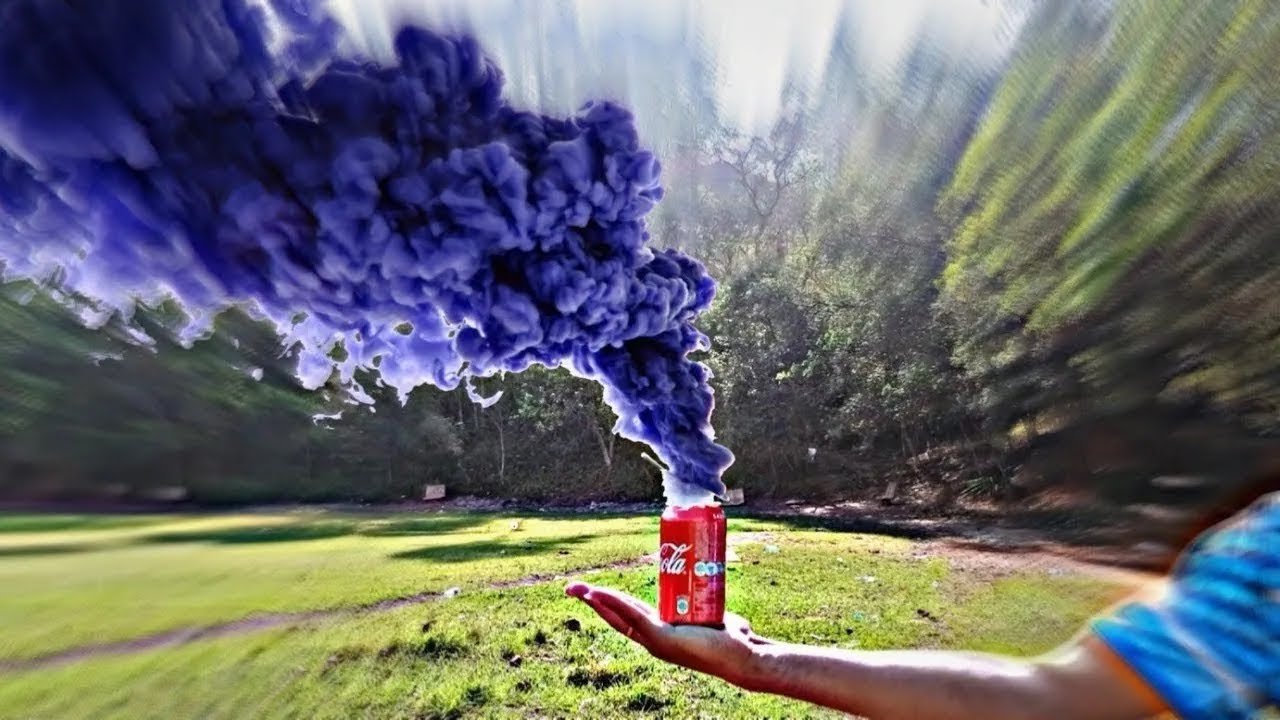 Como fazer bomba de fumaça - YouTube