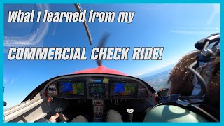 What I learned from my Commercial Checkride