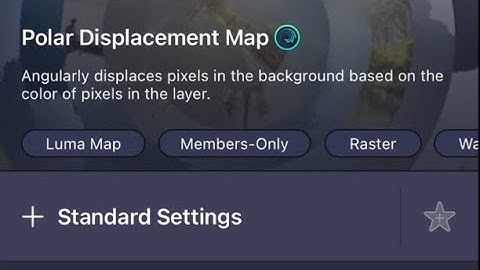 Polar displacement map လေးပါ😍 #tutorial #alightmotion @AlightMotion