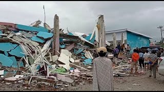 Fuerte sismo de magnitud 6.2 deja al menos 34 muertos en Indonesia