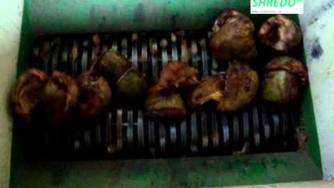 Coconut Shell Shredder