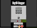 Minecraft Crafting | Day 17 – Dropper 🔥 #minecraft #mcpe #shorts