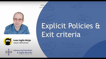 Kanban in Jira - Importance of Explicit Policies: Part 3