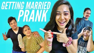GETTING MARRIED PRANK ON MY PARENTS | Rimorav Vlogs