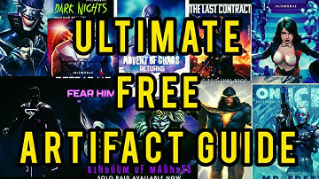 Ultimate Solo Raid Free Artifact Guide for all Solo Raids in Injustice 2 Mobile