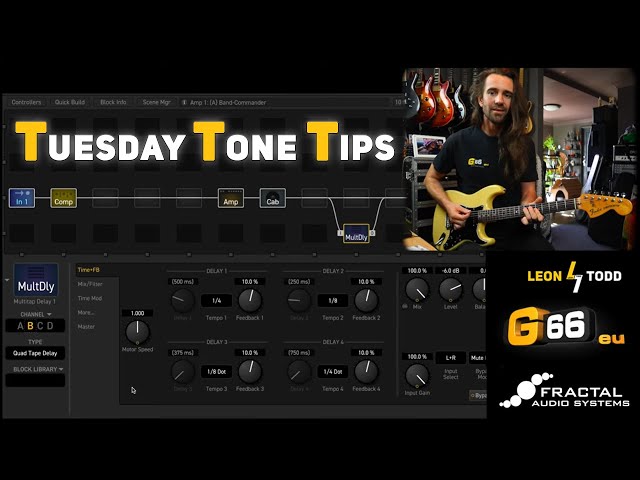 Tuesday Tone Tip - The Multitap Delay - YouTube