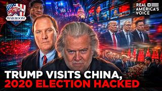 TRUMP VISITS CHINA, CHINA INFILTRATED 2020 ELECTION | WAR ROOM W STEVE BANNON AM EDITION