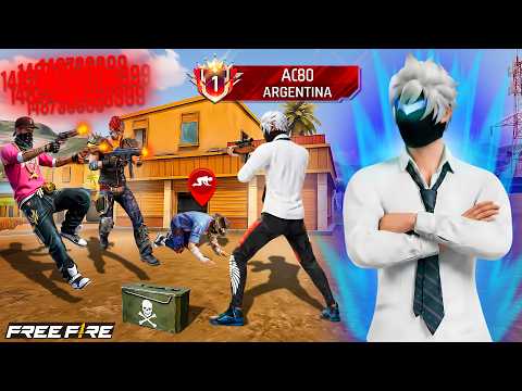 EN ESTA PARTIDA LOGRE LLEGAR AL TOP 1 DE LA AC80 😰🔥 FREE FIRE