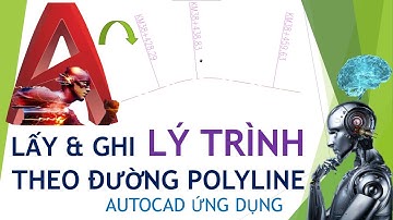 Nhập và Ghi Lý trình theo đường Polyline là tim tuyến đường