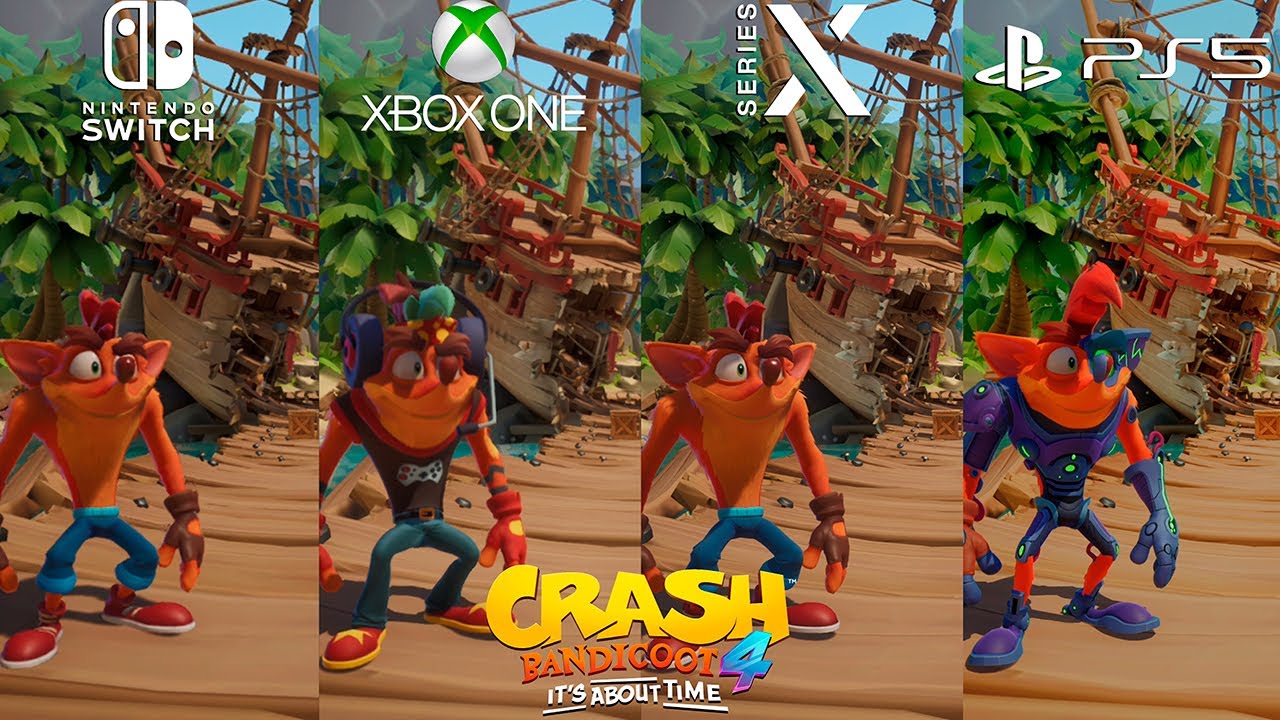 Crash Bandicoot 4: It's About Time to be Optimized for Xbox Series X