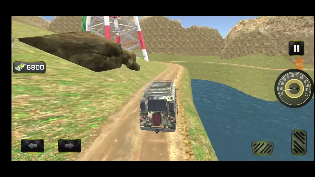 mega ramp us army car difficult level