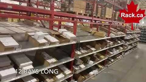 Pick And Pack Pallet Racking System