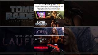 FEMALE LEAD CHARACTERS ARE TAKING OVER GAMING! ⚔️👑 #gta6 #godofwar #tombraider #witcher #gamelife