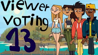 Total Drama New Cast Viewer Voting 13!