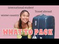 You can't pass the immigration without these!! | What to pack as international student in Canada