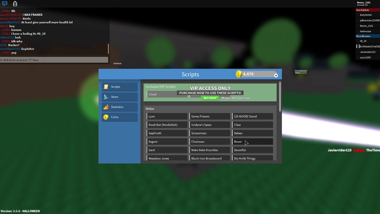 Roblox Script Skirmish Hacked Youtube - roblox script skirmish hacked