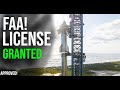 FAA approved! Starship flight 5 (T-16:00:00) @SpaceX