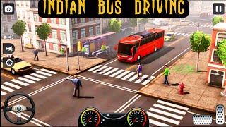 City Coach Bus simulator 2020 || Android gameplay || Indian Bus Driving- Bus Games screenshot 5