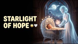 🖤🌟 Starlight of Hope 💤 Gentle Princess Lullaby with BLACK SCREEN | Relaxing Baby Bedtime Music 🌙 screenshot 3