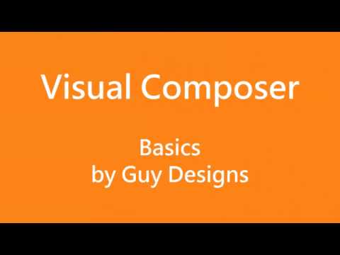 Visual Composer Basics video preview