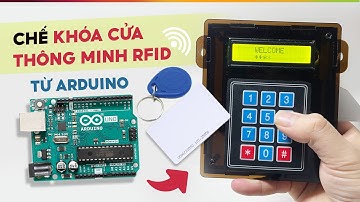 Làm khóa cửa thông minh Thẻ Từ RFID bằng Arduino | RFID Door Lock Using Arduino