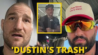 UFC fighters react to Dustin Poirier's arrest video 