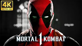 Mortal Kombat 1 - Deadpool Fatalities and Fatal Blow (4K 60FPS) MK 1