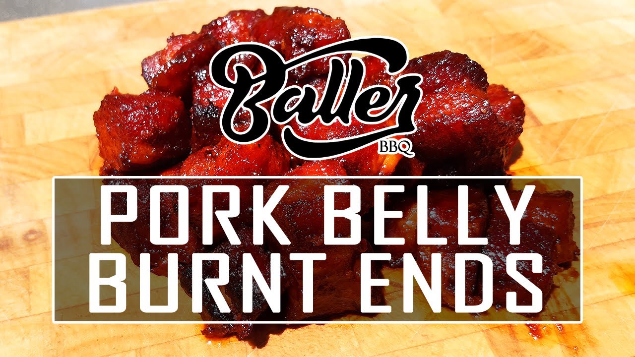 How To Make Pork Belly Burnt Ends On A Pellet Grill | BallerBBQ