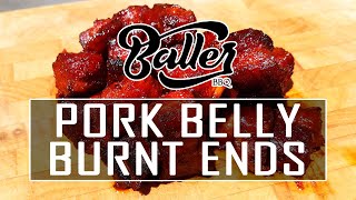 How To Make Pork Belly Burnt Ends On A Pellet Grill Ballerbbq
