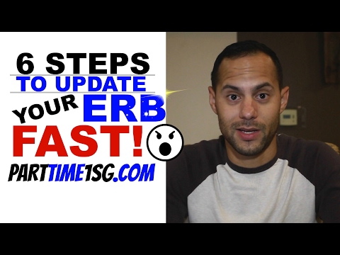 6 Steps to update ERB FAST! + Strategies - Promotion pt5 - National Guard