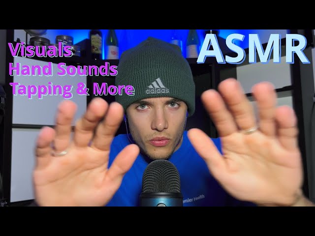 ASMR 💨 | Visuals, Hand sounds, Tapping & More! (Chill & Relaxing FOR SLEEP) 💤