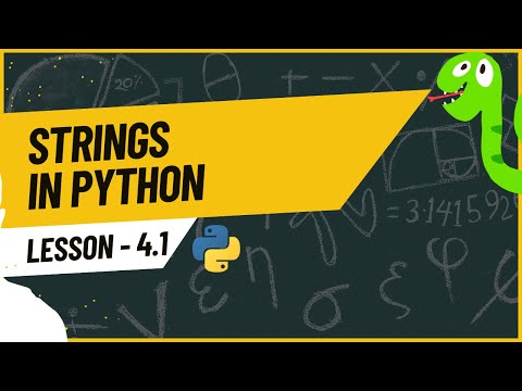 Python Strings for