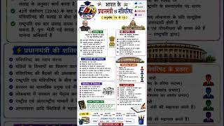 📜 प्रधानमंत्री एवं मंत्रिपरिषद | Polity Notes | UPSC, SSC MTS, CGL, CHSL, GD All exam