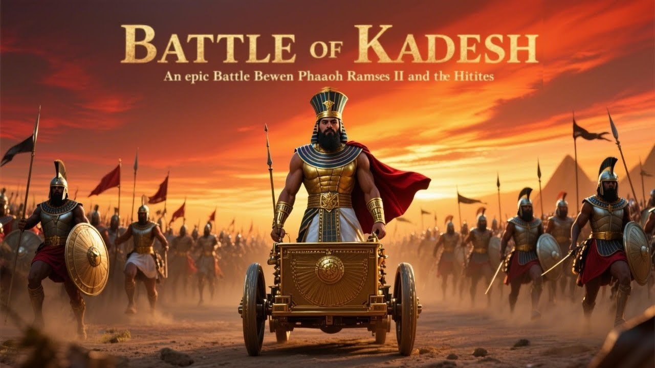 Epic Battle of Kadesh | Ancient Egyptian vs Hittite War Documentary (Cinematic 4K Animation)