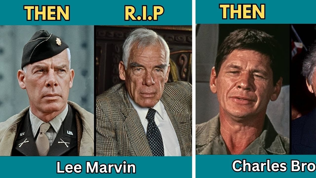 The Dirty Dozen (1967) Cast Then and Now 2025