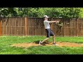 Softball Pitching: Drag Foot Collapse