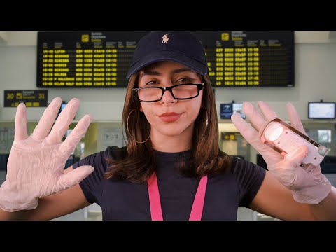 ASMR Flughafen Sicherheitskontrolle ✈️ Roleplay