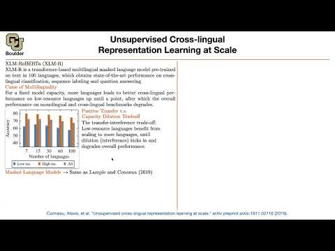 XLM-RoBERTa | Lecture 56 (Part 2) | Applied Deep Learning (Supplementary)