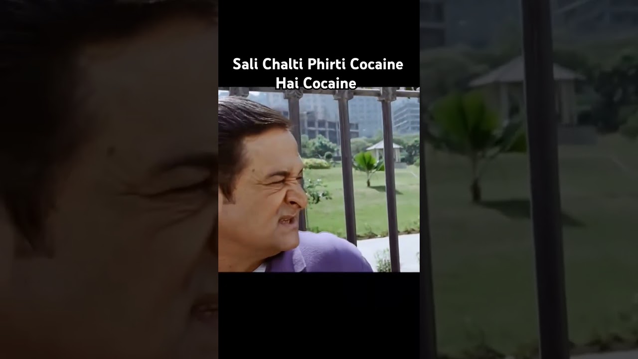 Sali Chalti Phirti Cocaine Hai Cocaine | Meme Template | 