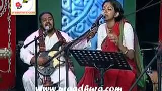 Video thumbnail of "Bangla Ghate lagaiya dinga  live song by anusheh  bangla band mp4"