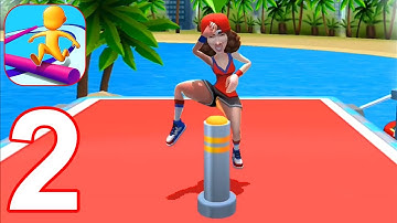 Hyper Run 3D - Gameplay Part 2 All Levels 6 - 7 Max Level (Android, iOS) #2