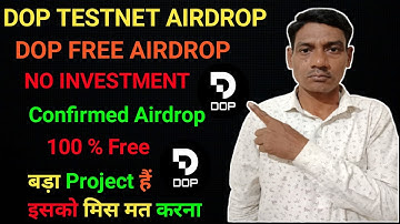 Data Ownership Protocol (DOP) Free Airdrop | DOP Airdrop | Dop Testnet Airdrop